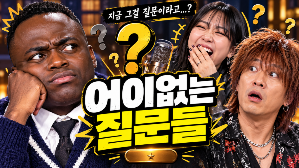 어이없는 질문들